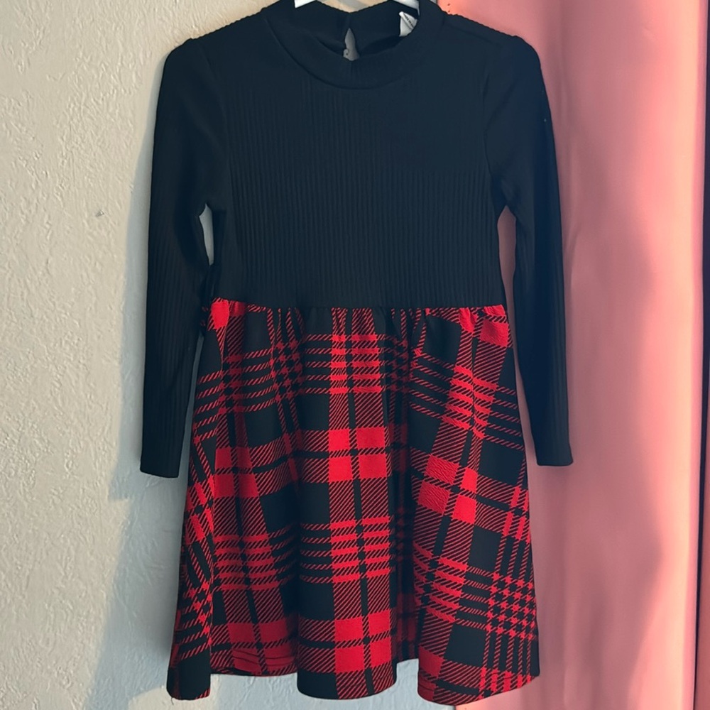 Toddler plaid dress